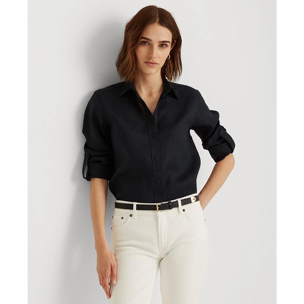 Lauren Ralph Lauren Linen Shirt, Regular & Petite 1