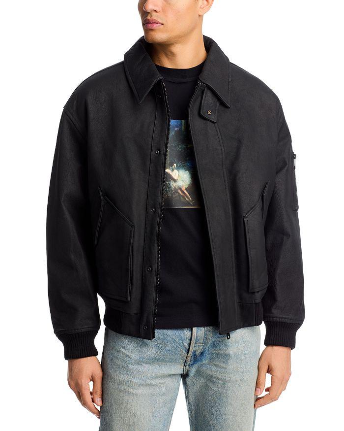 Hugo Boss Lardin Leather Jacket