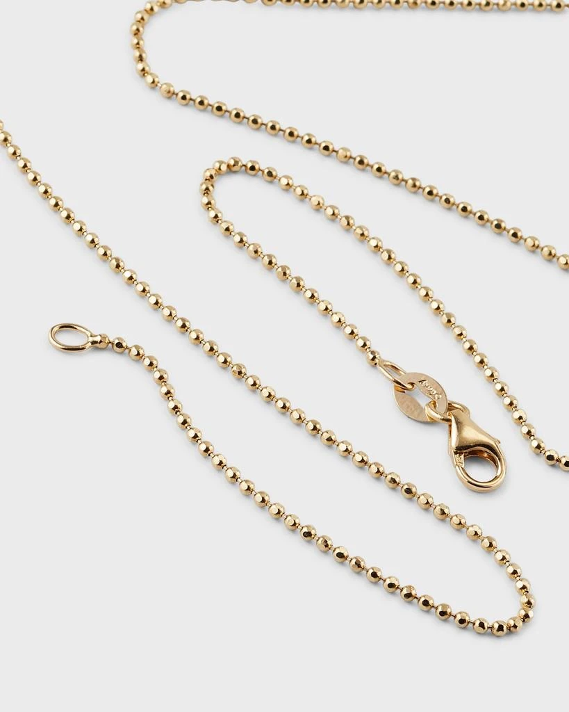 Anita Ko Classic Diamond Leaf Pendant Necklace 4