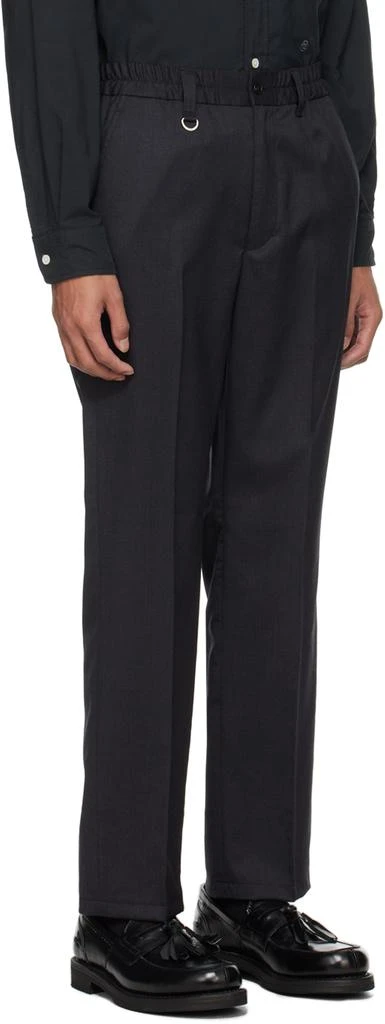 SOPHNET. Gray Standard Easy Trousers 2