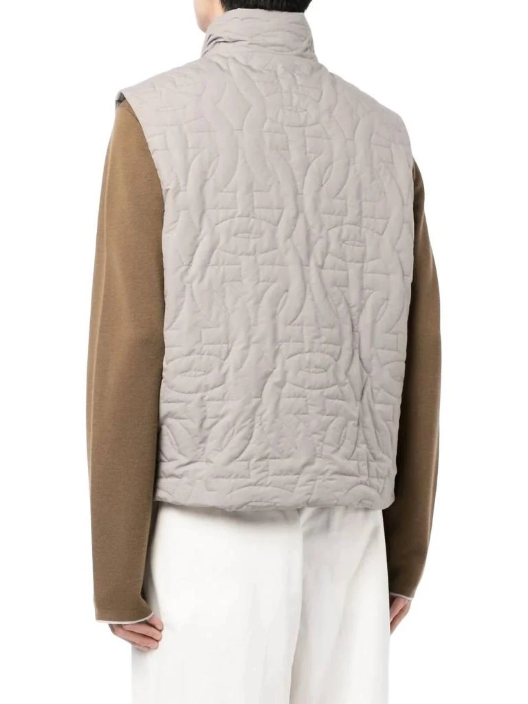 Salvatore Ferragamo Salvatore Ferragamo - Quilted Funnel Neck Gilet Vest 3