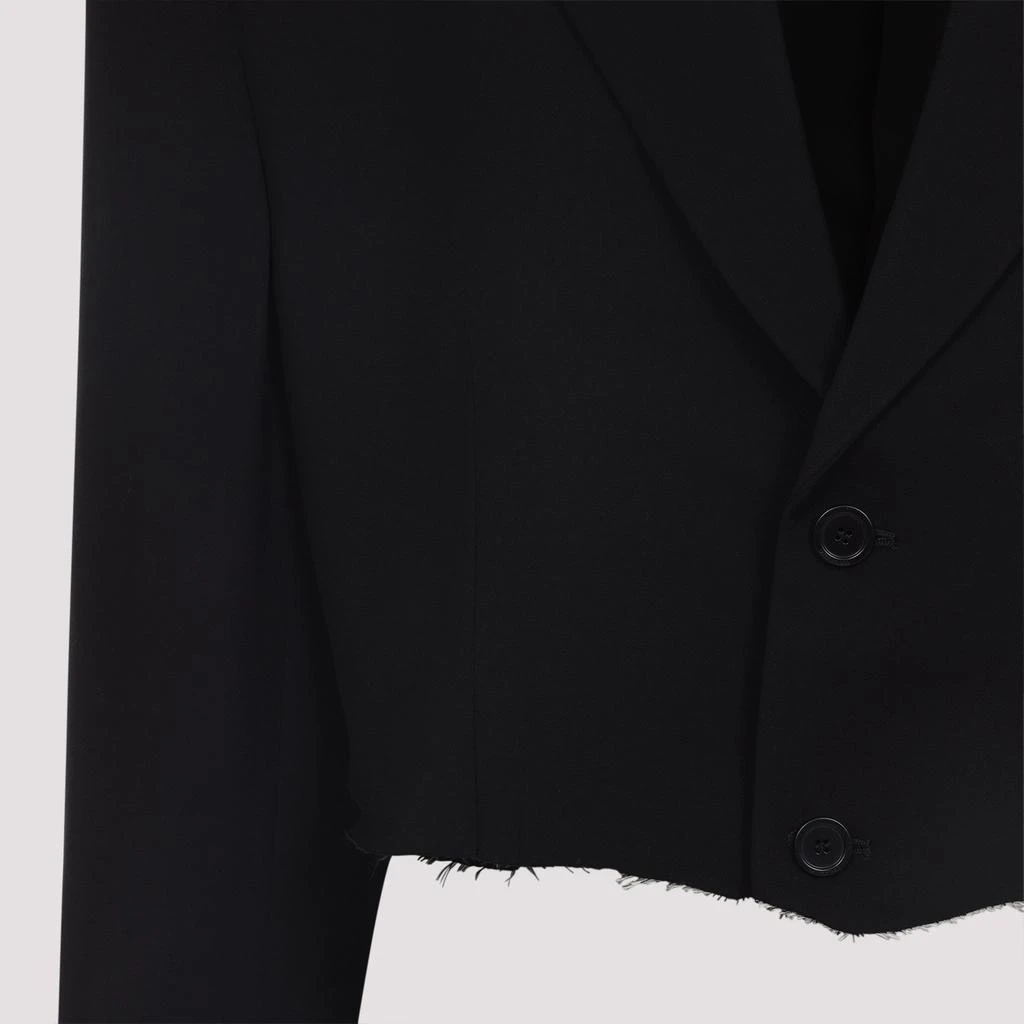 Balenciaga Balenciaga Cut-Out Single-Breasted Blazer 3