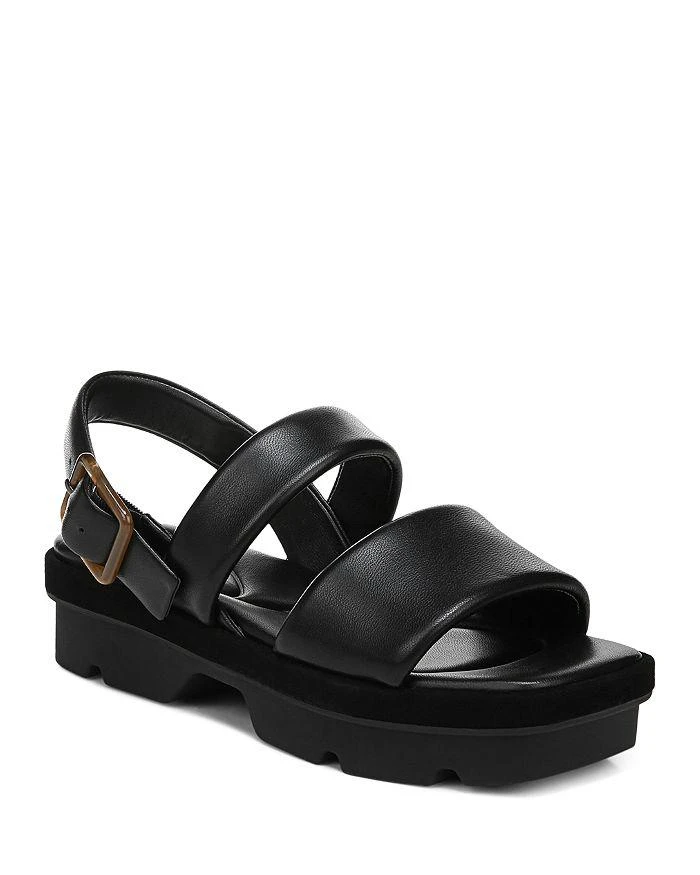 Vince Women's Bowie Square Toe Platform Sandals 1