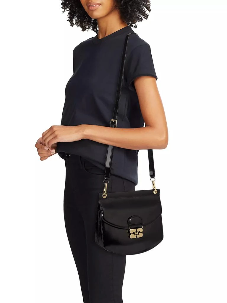 Ganni Apo-G Small Crossbody Leather Bag 2