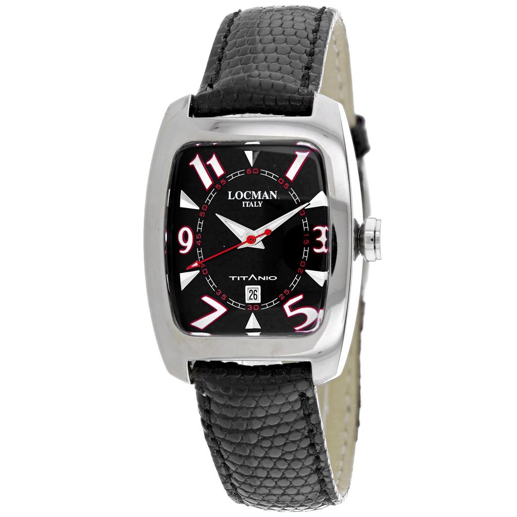 Locman Women's Classic Black Dial Watch