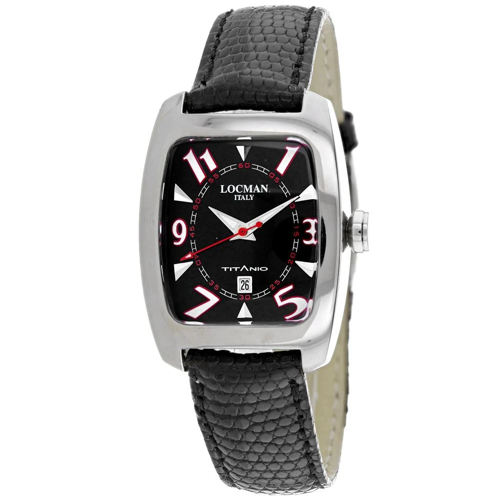 Locman Women's Classic Black Dial Watch 1