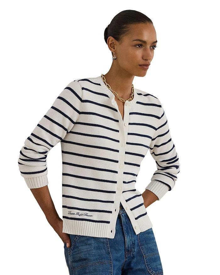 Ralph Lauren Striped Cardigan Sweater