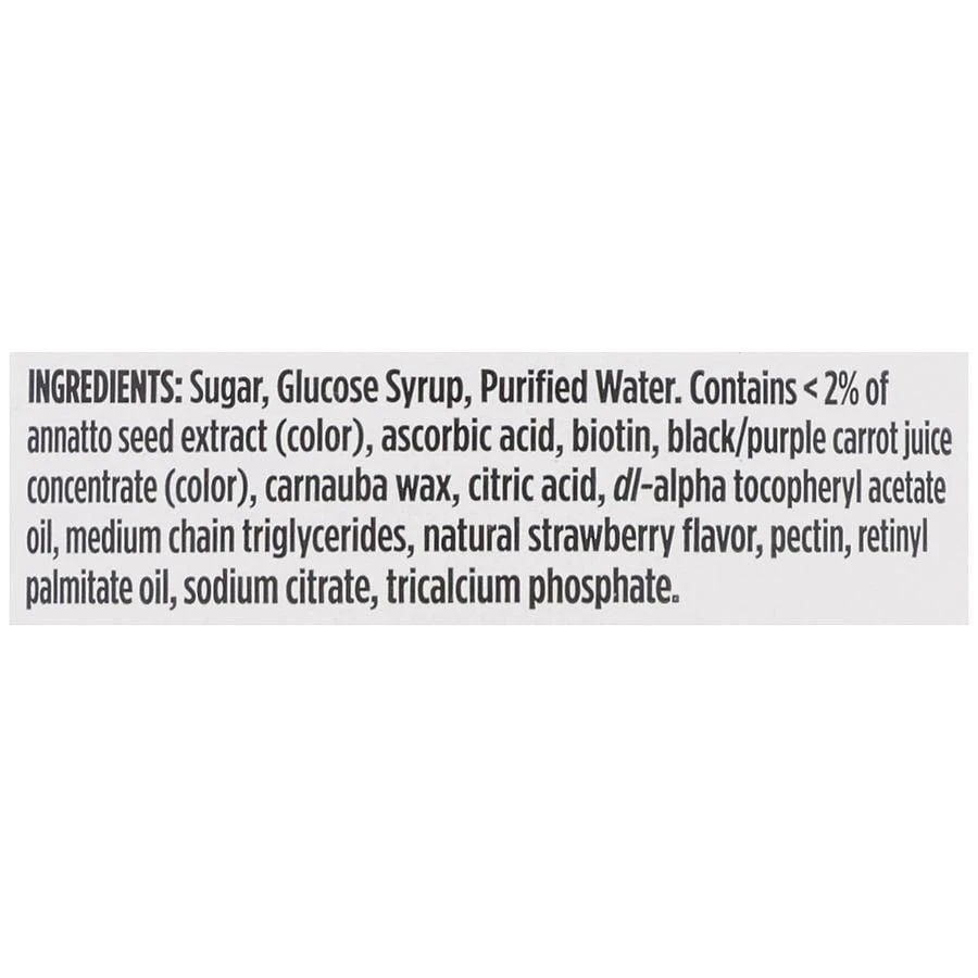 Walgreens Advanced Hair, Skin 
Nails Gummies Natural Strawberry 4