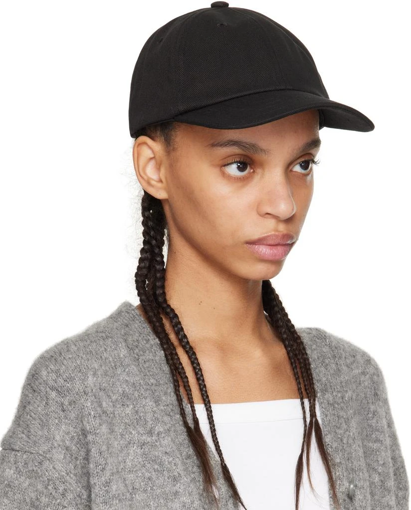 Jacquemus Black 'The Jacquemus' Cap 2