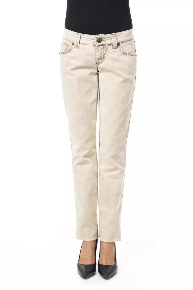 BYBLOS Cotton Jeans & Women's Pant