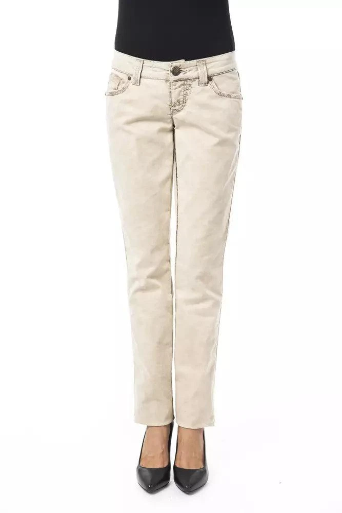 BYBLOS Cotton Jeans & Women's Pant 1
