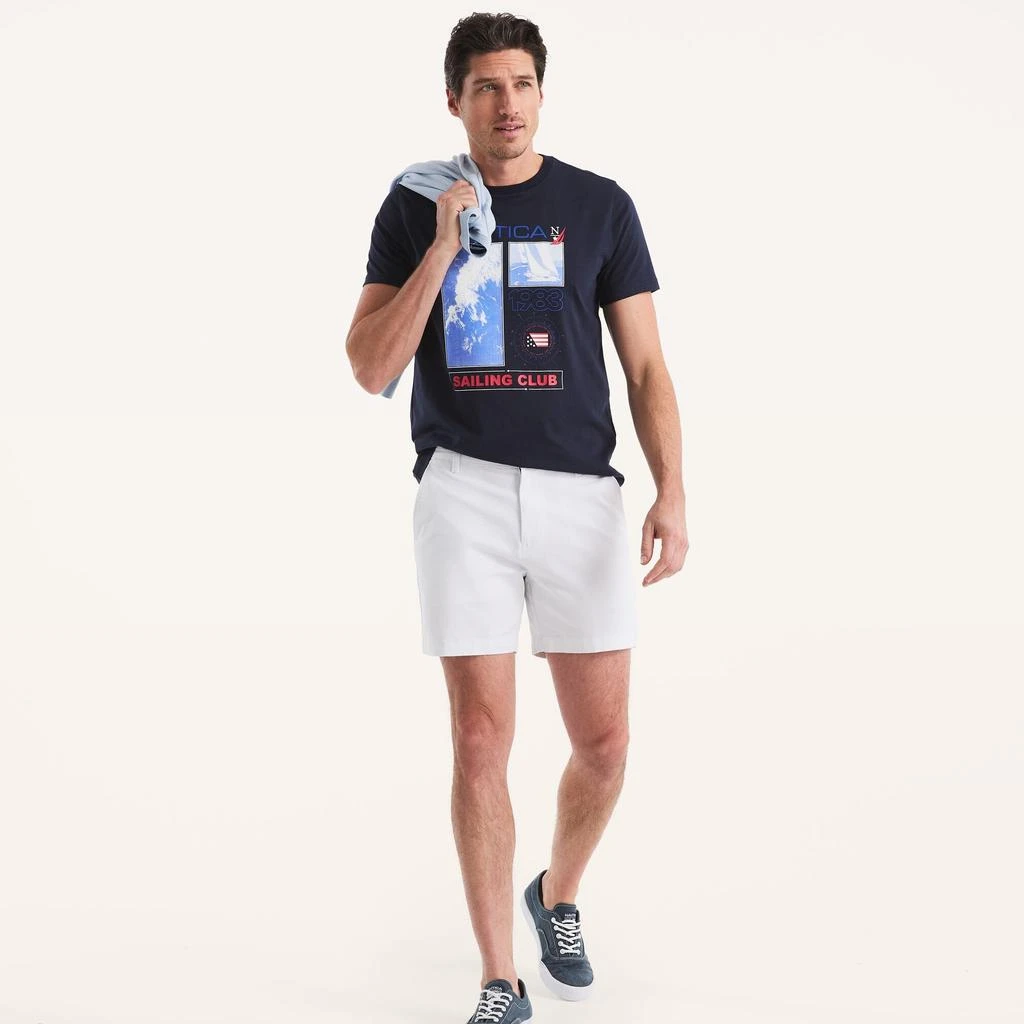 Nautica Mens 1983 Sailing Club Graphic T-Shirt 2