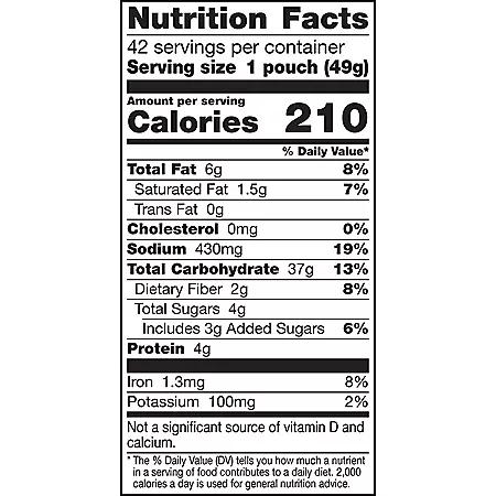 Chex Mix Chex Mix Traditional Savory Snack Mix, 1.75 oz., 42 pk.