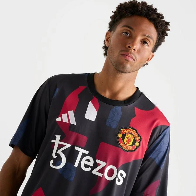 Adidas Men's adidas Manchester United Elite Pre-Match Soccer Jersey 5