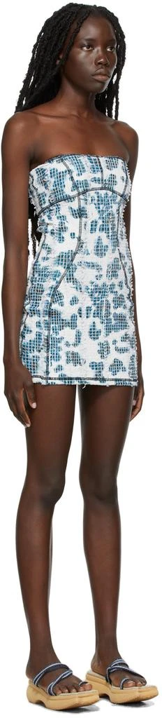 Luna Del Pinal Rubber Stretch Weave Dress 2