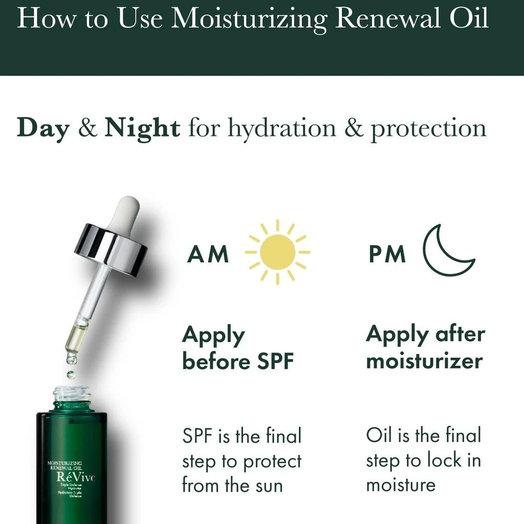 RéVive Moisturizing Renewal Oil Triple Defense Hydrator 5