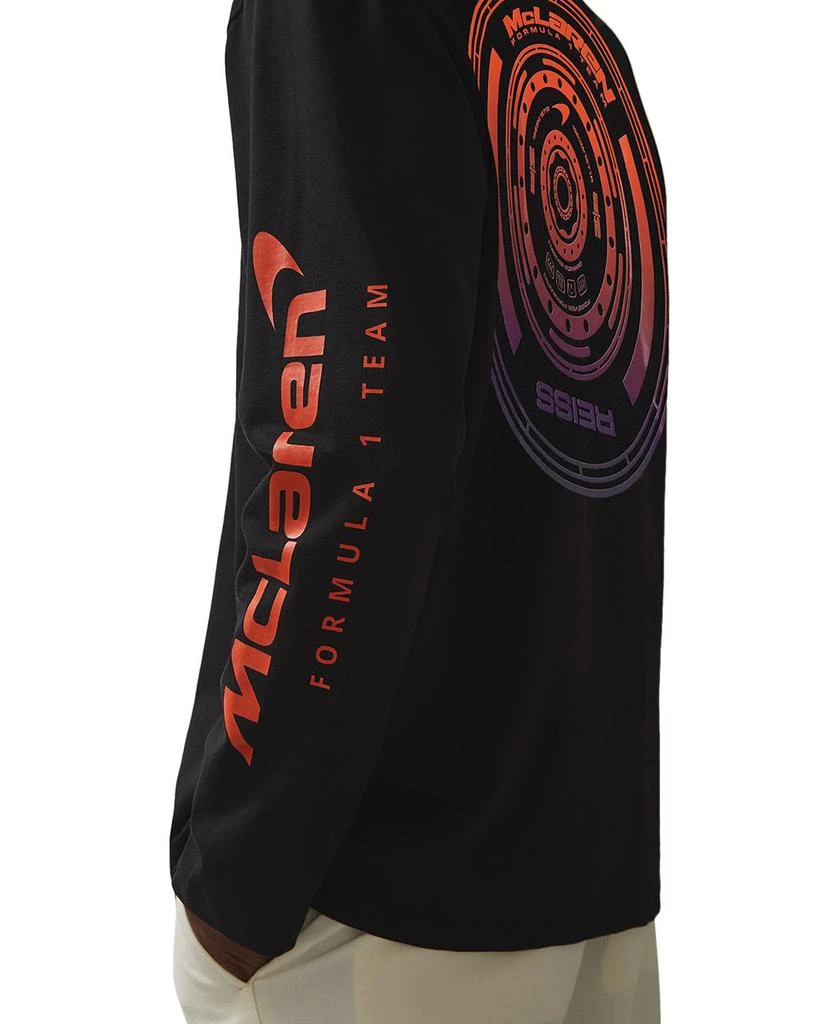 REISS McLaren Legacy Long Sleeve Graphic Tee 4