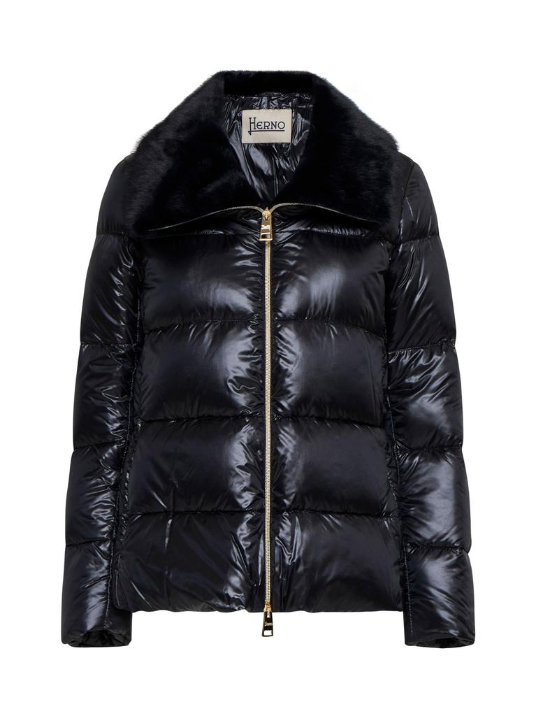 Herno Quilted Polyamide Biker Jacket - Jackets - Compare