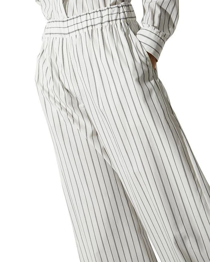MAX&Co Striped Wide Leg Pants 4