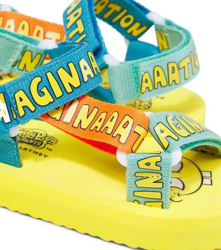 Stella McCartney x SpongeBob SquarePants printed sandals 5