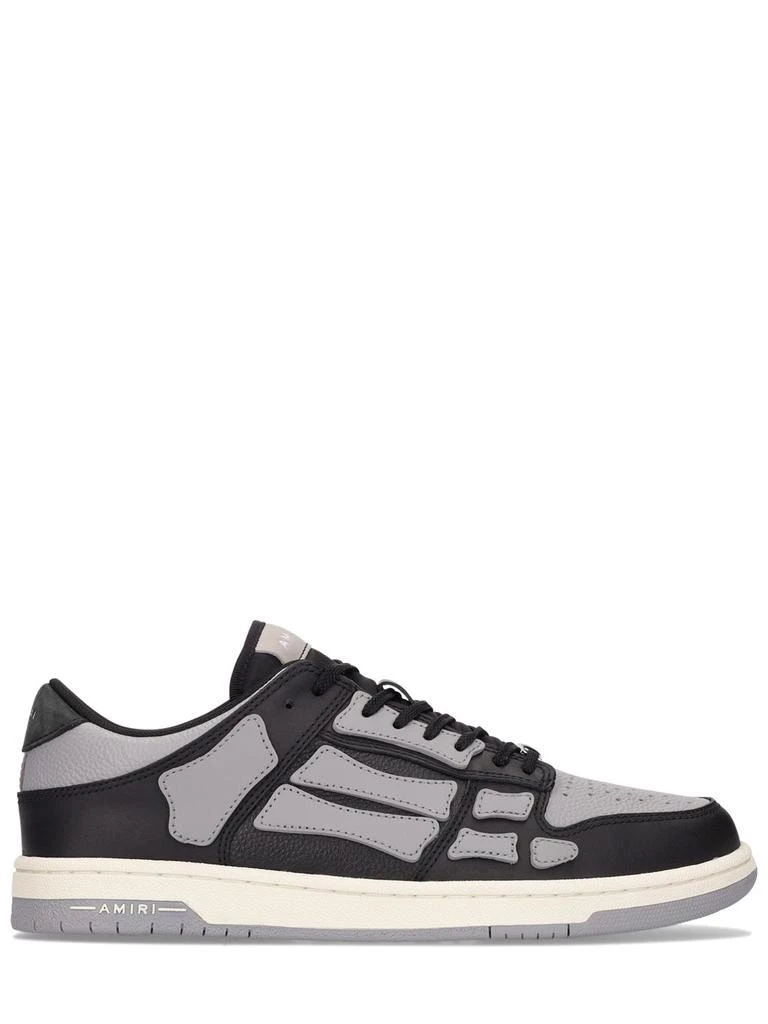 AMIRI Skel Bones Leather Sneakers 1
