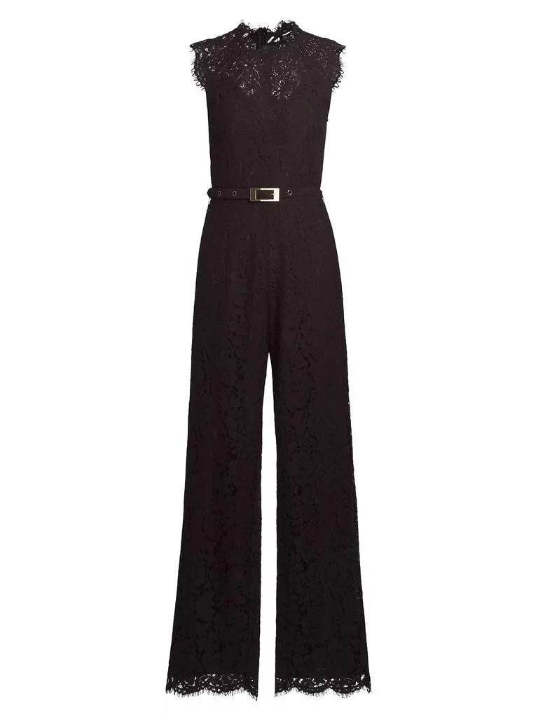 Generation Love Jin Lace-Trim Cotton-Blend Jumpsuit 1