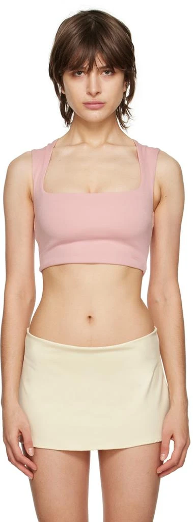 Danielle Guizio Pink Celestial Tank Top 1