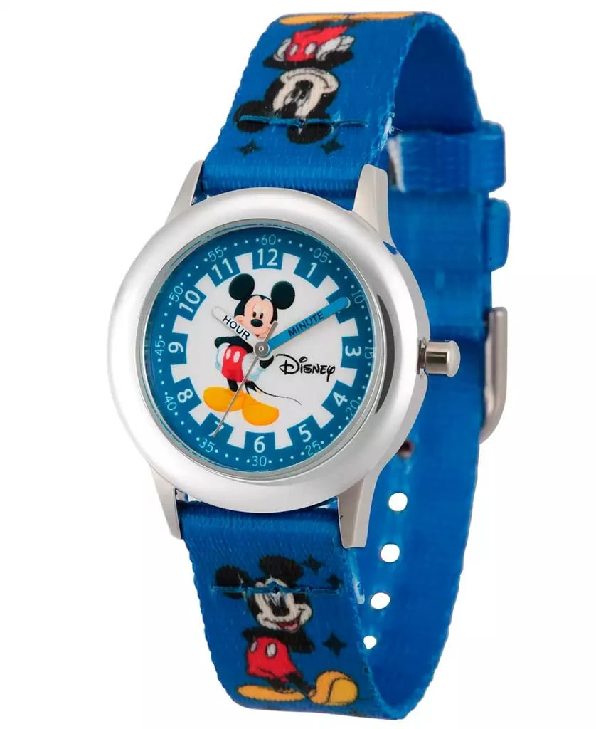 ewatchfactory Disney Mickey Mouse Boys' Stainless Steel Time Teacher Watch 1