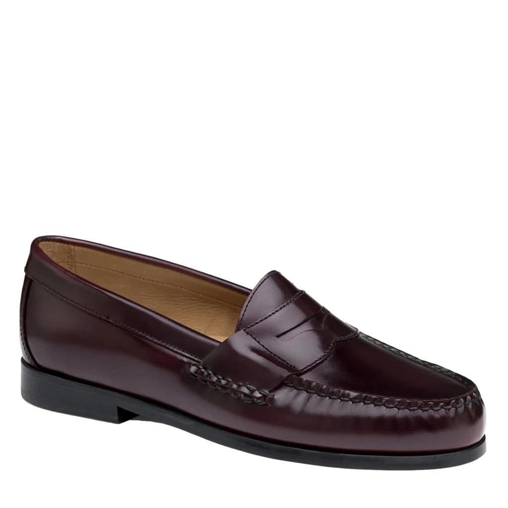 Hayes Penny Loafer Burgundy 15-1093 Men display picture 1