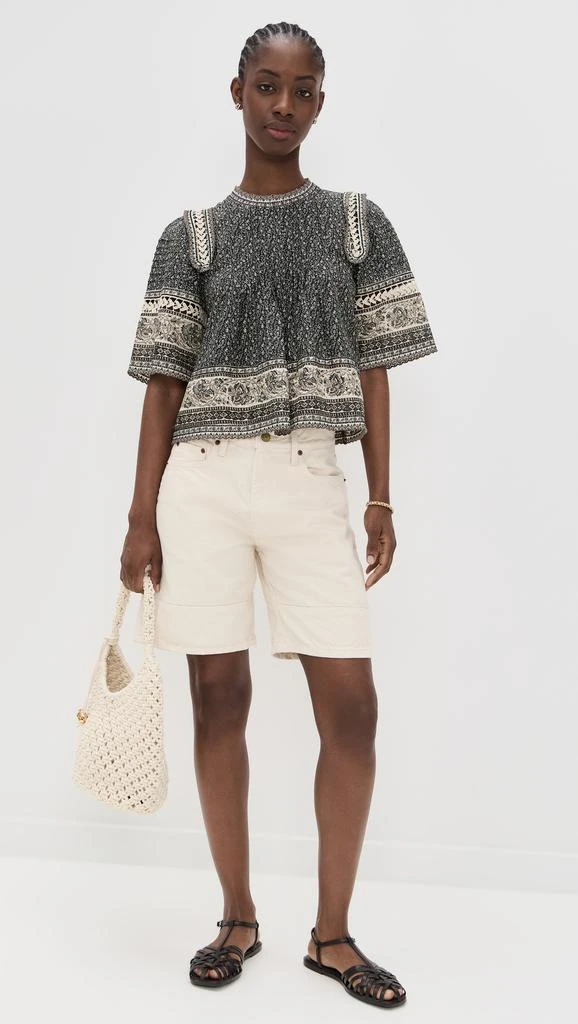 Sea Palma Print Top 4