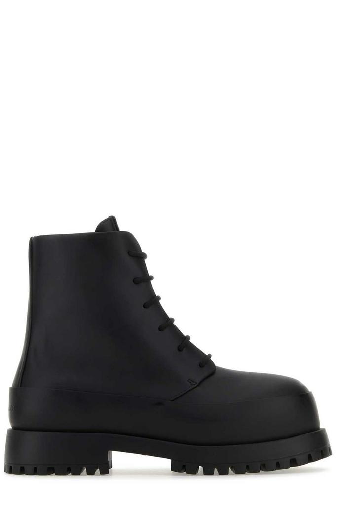 Salvatore Ferragamo Calfskin Boot - Boots - BeyondStyle