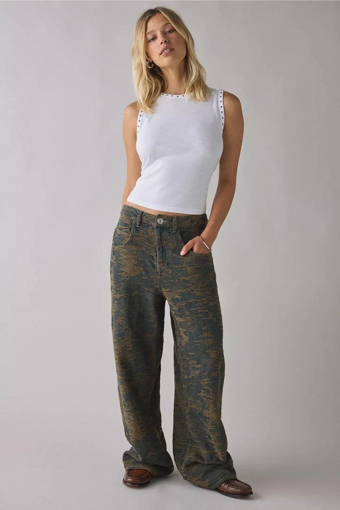 BDG BDG Jaya Printed Baggy Boyfriend Jean 1