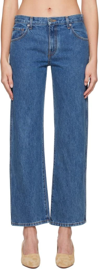 Khaite Blue Kerrie Jeans 1
