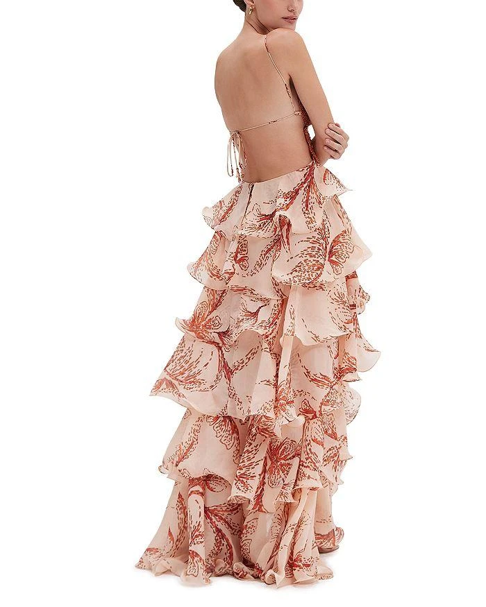 PatBO Sunset Butterfly Maxi Dress 4