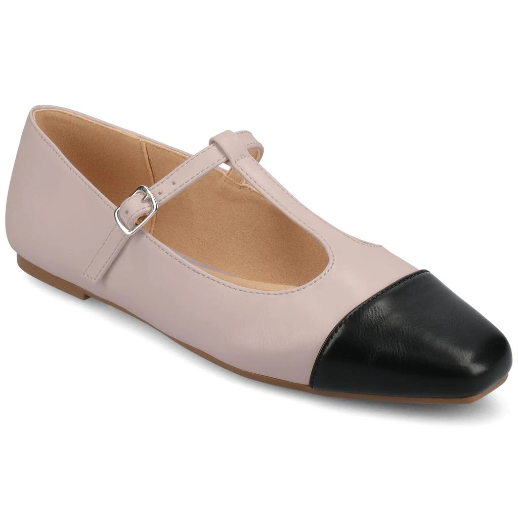 JOURNEE Journee Women's Theah Medium and Wide Width Dress Flats 7