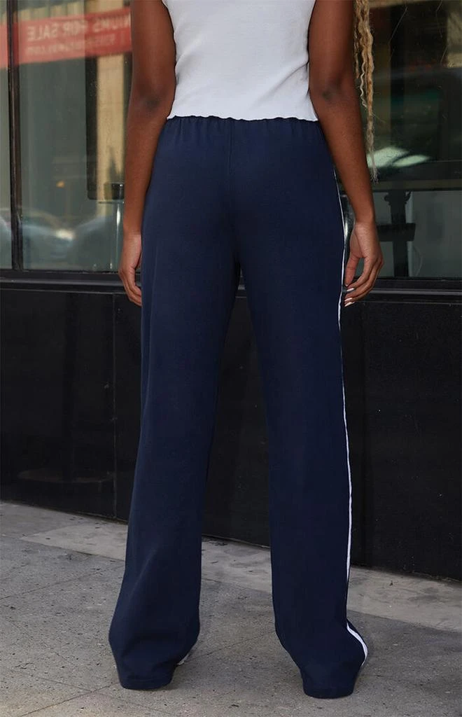 John Galt Navy & White Side Stripe Anastasia Sweatpants 4