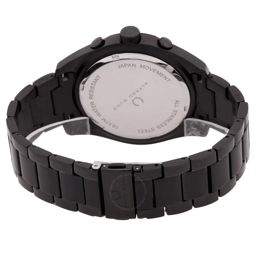 Alfred Sung Titan Quartz Black Dial Men's Watch AS3202B-1A 3