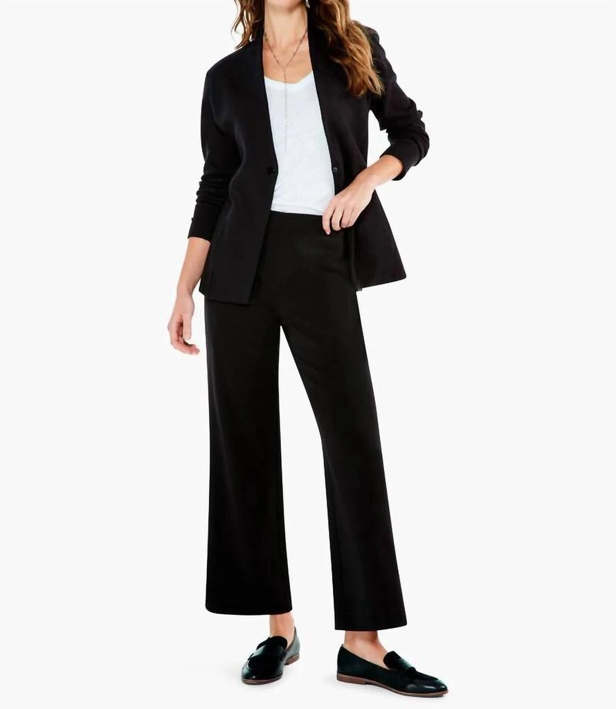 NIC+ZOE Wide Leg Pant In Black Onyx 4