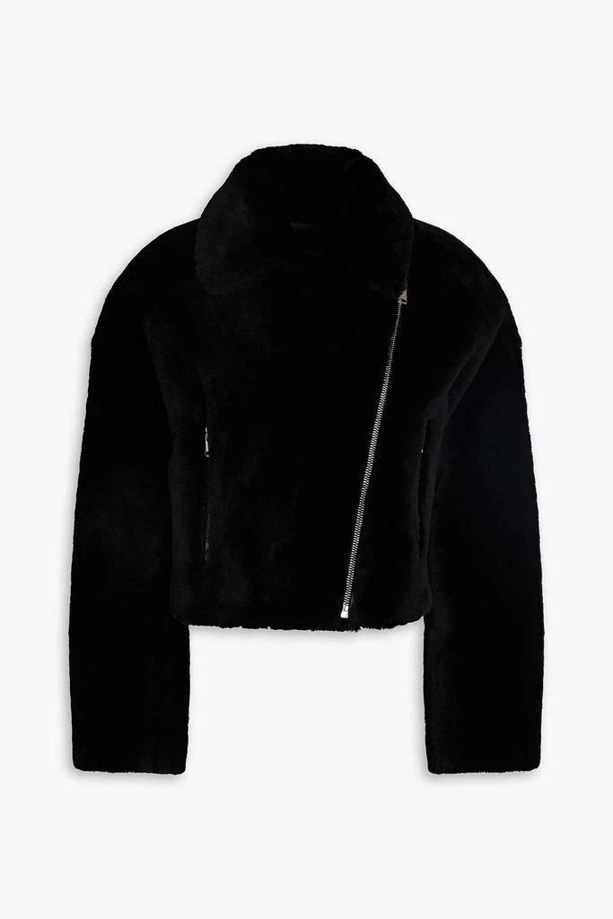 YVES SALOMON Shearling biker jacket 1