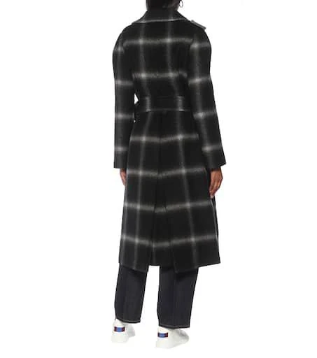 Stella McCartney Checked wool coat 3