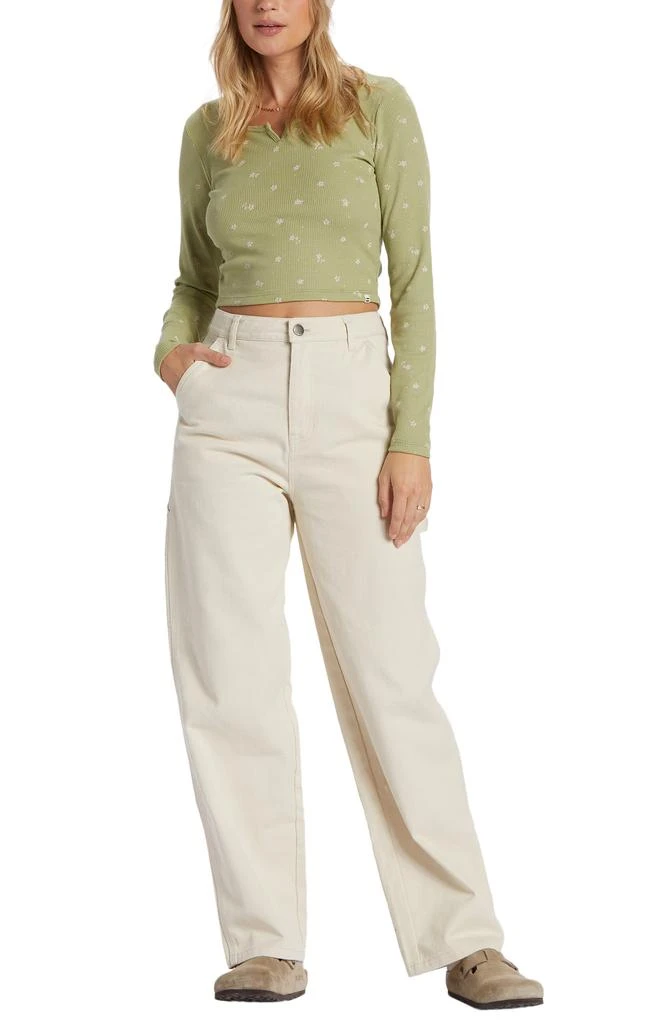 Billabong Reese Thermal Crop Top 5