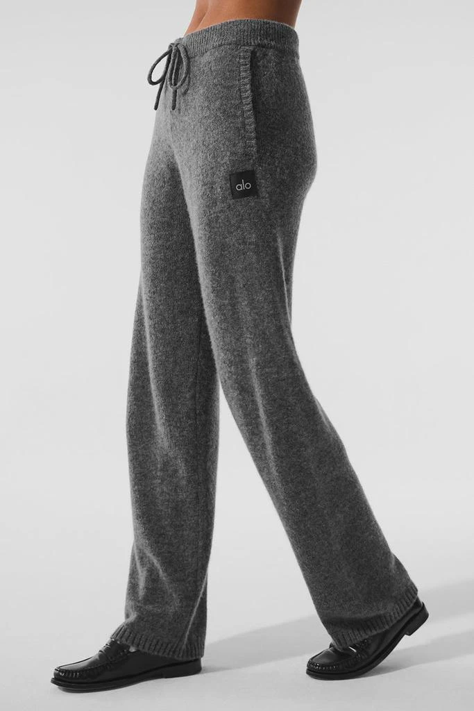 Alo New Class Cashmere Sweatpant - Platinum Grey 4