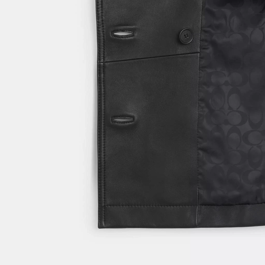 Coach Mini Leather Trench 2