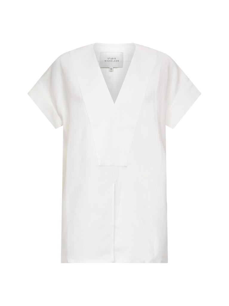 Studio Nicholson Studio Nicholson V-Neck Short-Sleeved Top