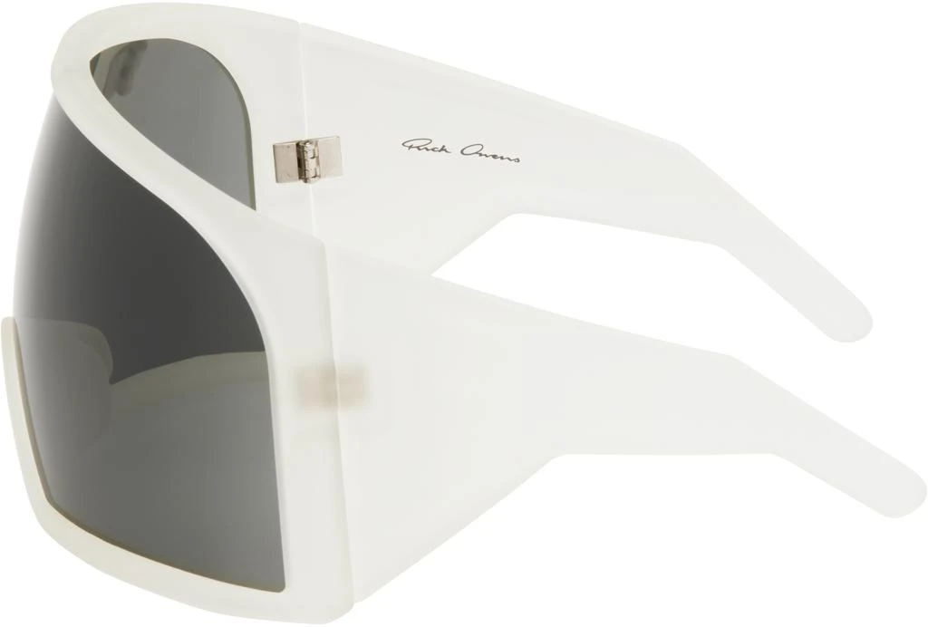 Rick Owens White Hollywood Kriester Sunglasses 3