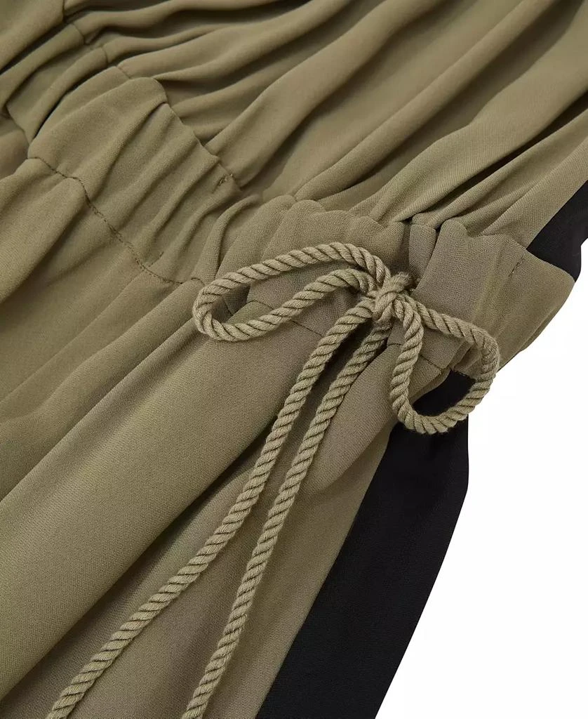 REISS Color Block Gathered Wide-Leg Jumpsuit 4