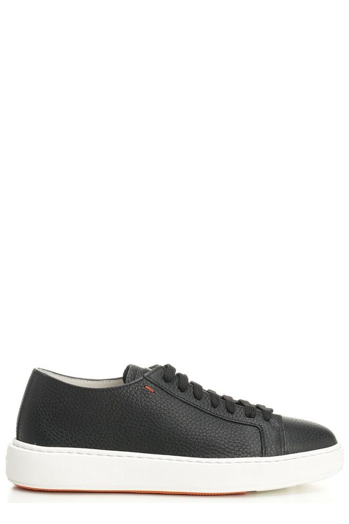 Santoni Santoni Round Toe Lace-Up Sneakers