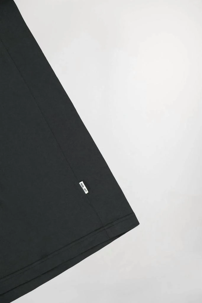 NN07 Adam Casual Pima Tee In Black 4
