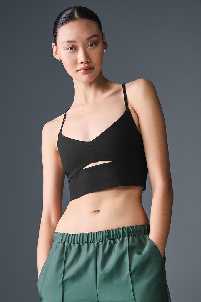 Alo Alosoft Highlight Bra - Black - Lingerie - Free Shipping