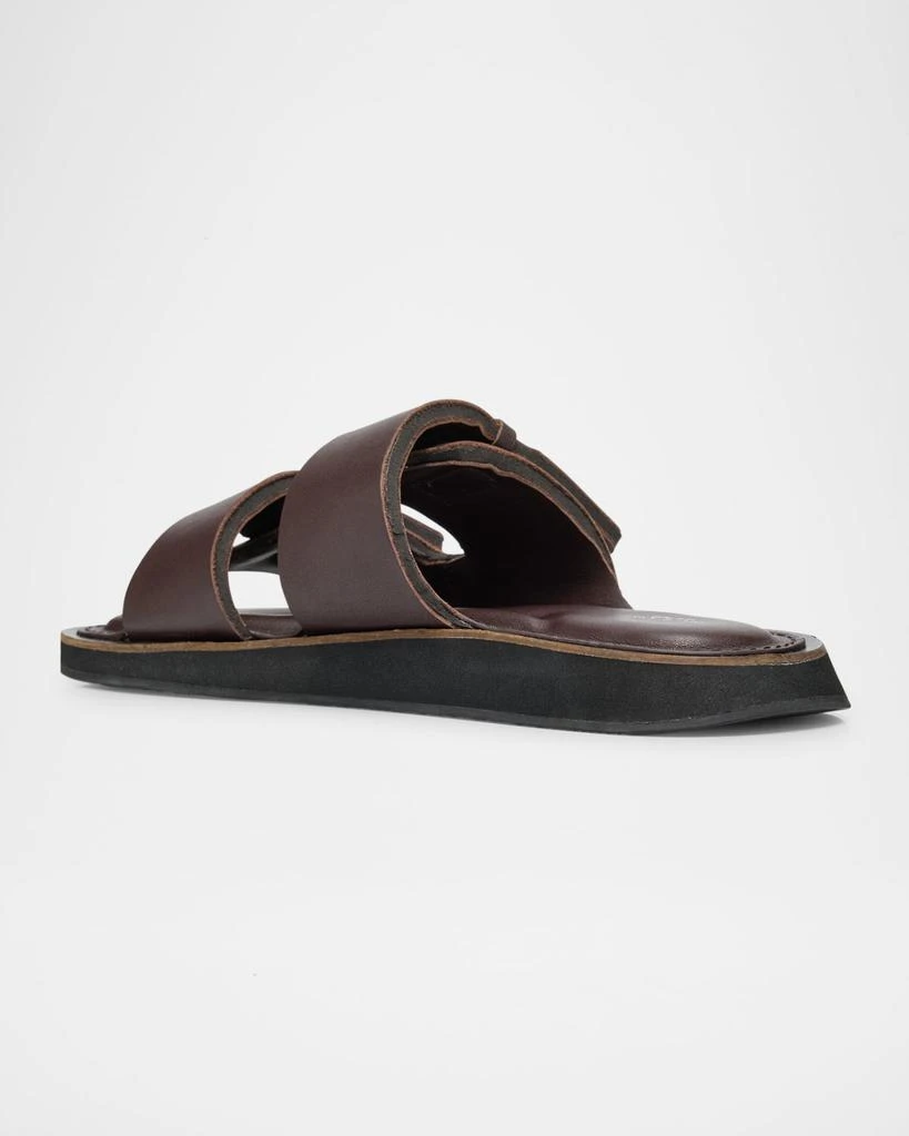 Rag & Bone Parker Leather Dual Band Slide Sandals 2
